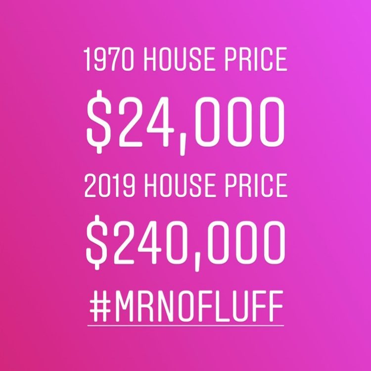 A house in the 70’s was $24,000, that same house today goes for $240,000.00 (here’s why)